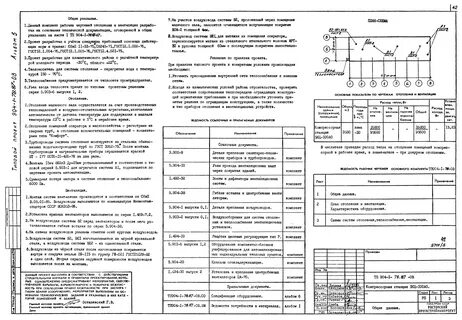 Чертеж общие данные