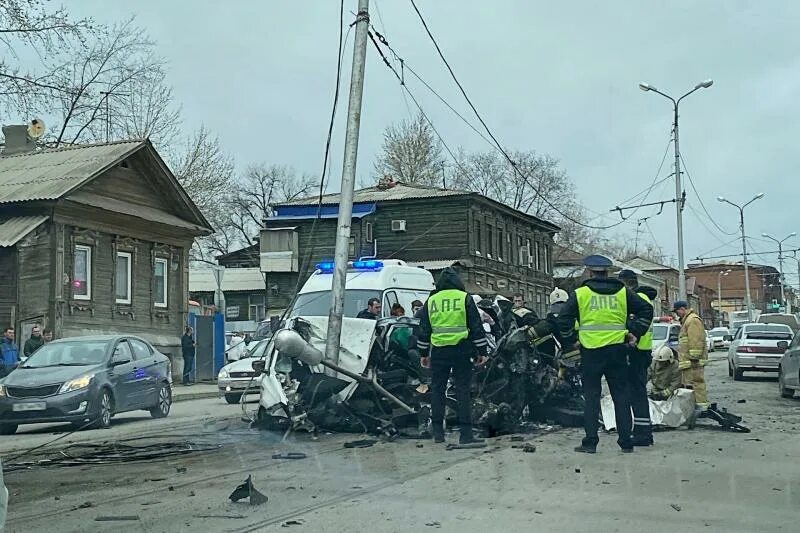 Новости 15.04 24. Самара ДТП улица Фрунзе.