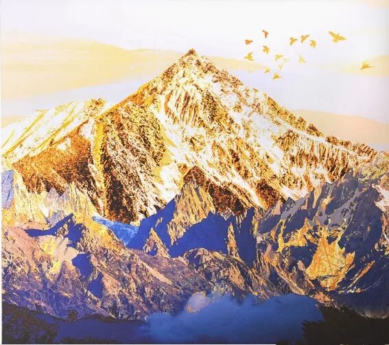 Золотые горы Лилиан. Гора золота. Горы с золотом. Картина горы с золотом.