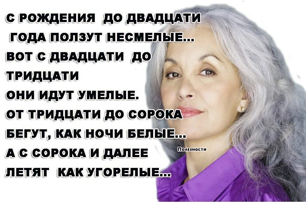 высказывания о возрасте женщины красивые.