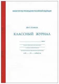 Классный журнал для 5 9 классов