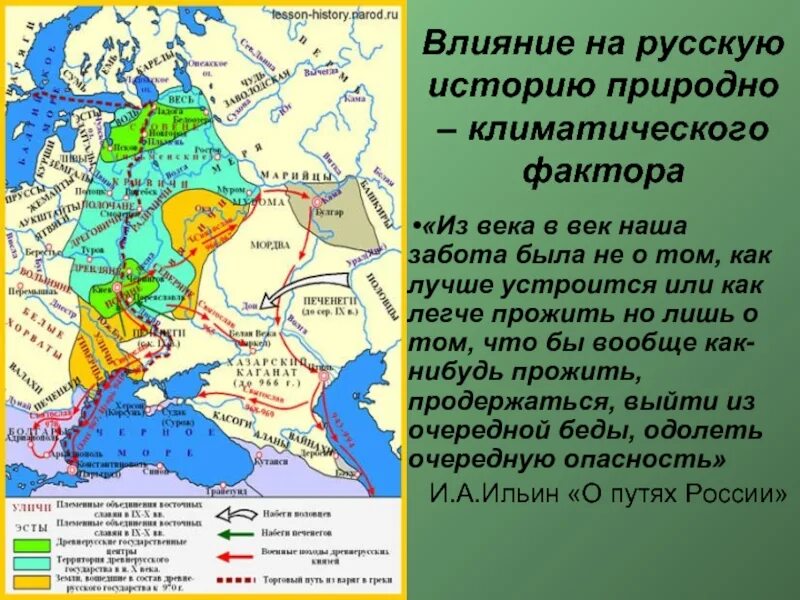 Природно климатический фактор россии