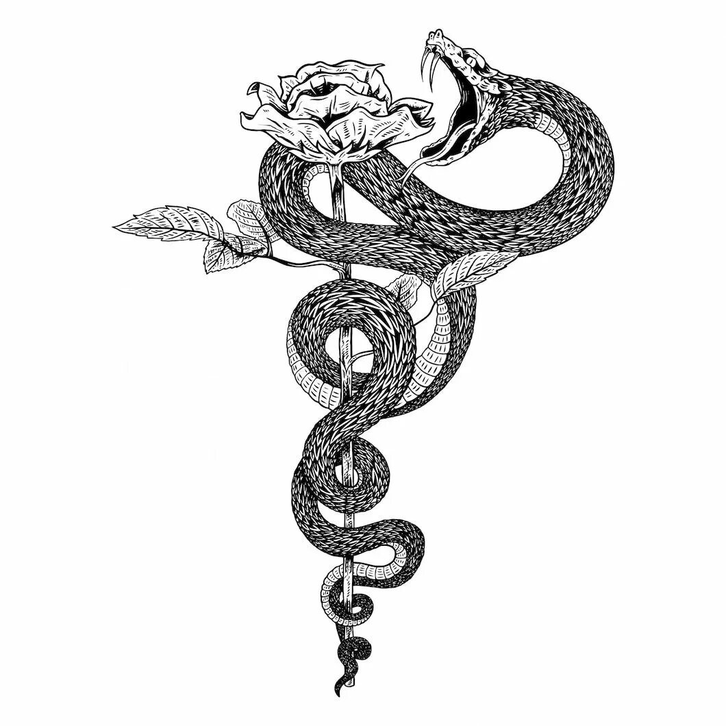 Змея и цветок 2. Тату змея. Эскизы тату змеи. Змея и цветы эскиз. Змейка тату эскиз.