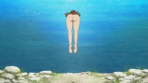 Anime skinny dip