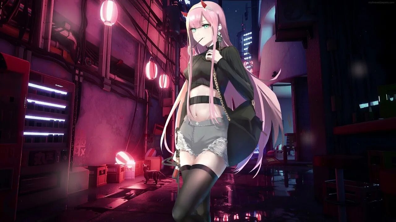 Wallpaper engine wallpapers download. 02 Неон Zero two. Zero two Франкс. Вайфу Zero two.