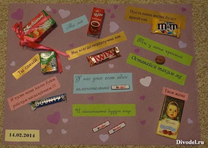 Пожелания на плакате со сладостями. Сладкая открытка. Поздравление сладостями. Плакат с вкусняшками на день рождения. Оригинальное поздравление.