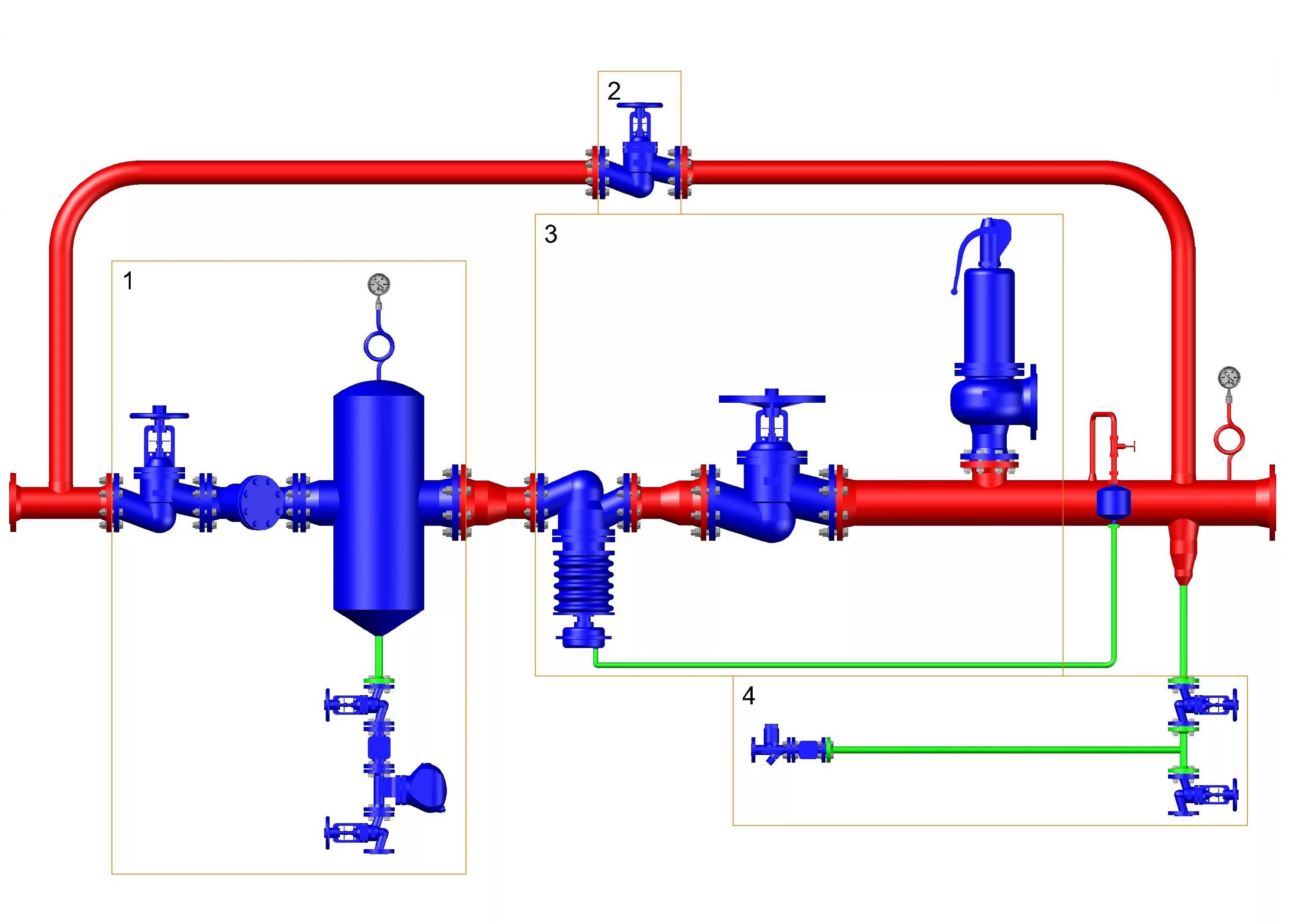 Схема установки предохранительного клапана на паропроводе. Регулятор давления системы отопления ду50. Регулятор давления газа схема присоединения к трубопроводу. Узел регулятора давления воды со счетчиком 80мм.