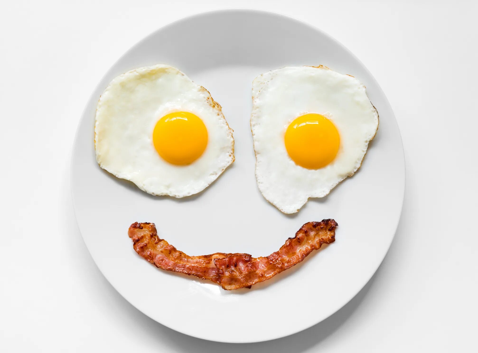 Bacon and eggs are