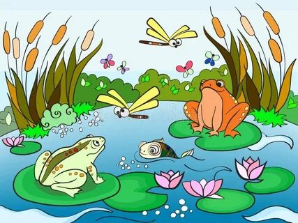 Водные экосистемы и их обитатели рисунки