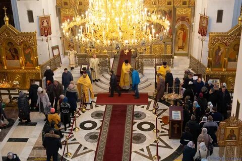 Служба в преображенском соборе