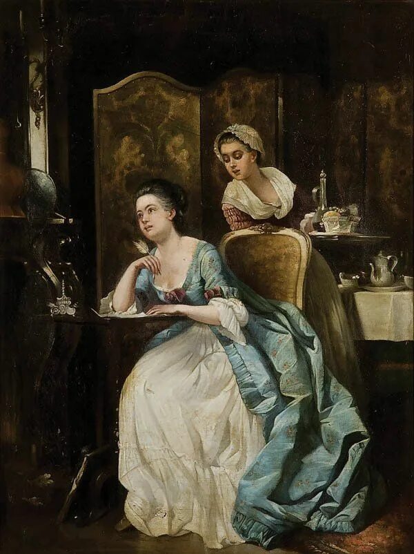 Жозеф каро (joseph caraud), 1821-1905. Горничная наказание. Итальянски служанка. Джордж данлоп лесли художник картины. Итальянски служанка.