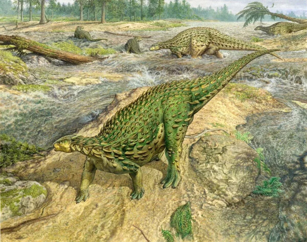 Джон Сиббик палеохудожник. Джон Сиббик динозавры. Scelidosaurus harrisonii.