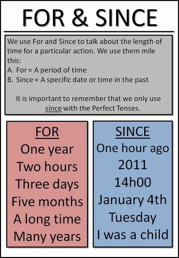 How many years have. For since. For since правило. For и since в английском языке. Предлоги for since.