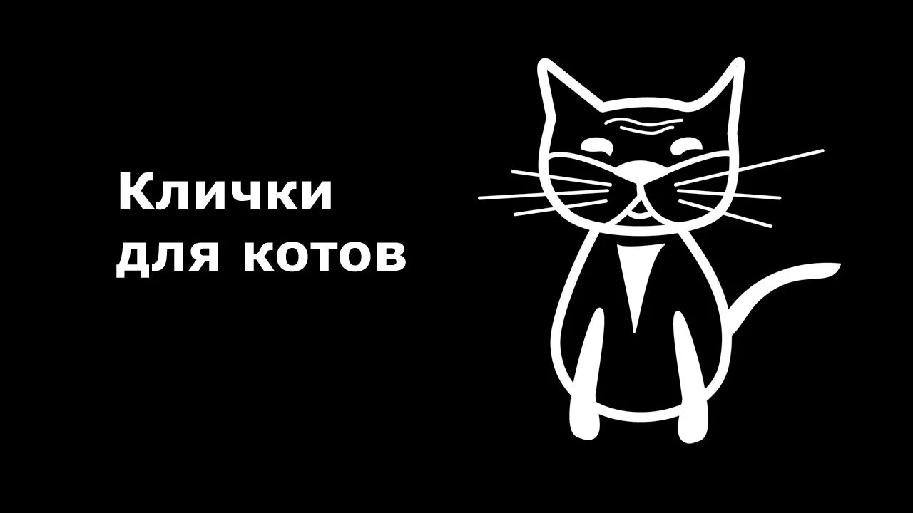 Погоняла для пацанов. Имя для котика мальчика. Имя для черного кота.