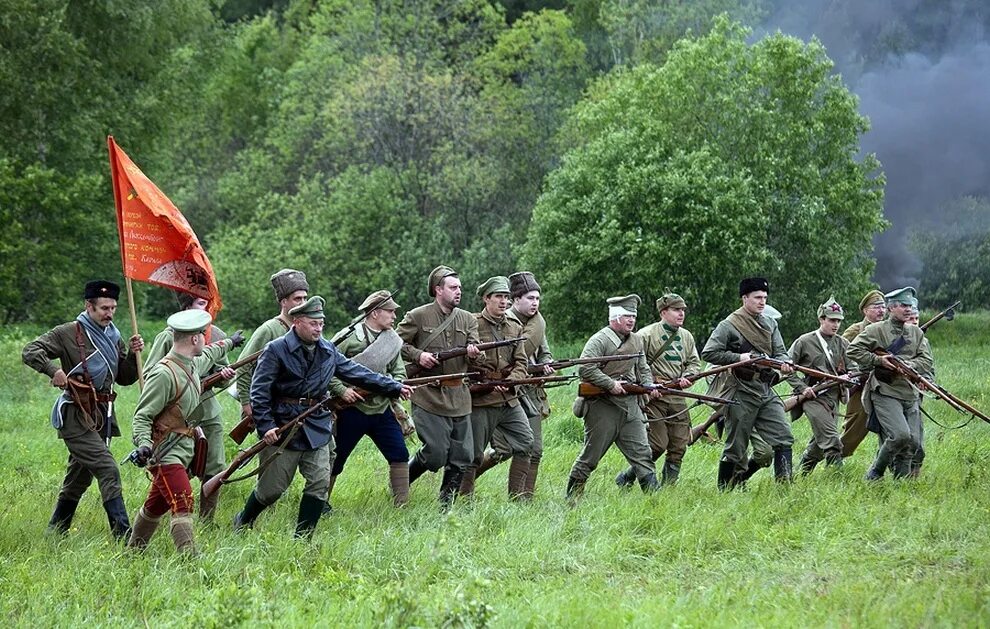 Реконструкция гражданской войны. Граждакнсокй войны в Росси.