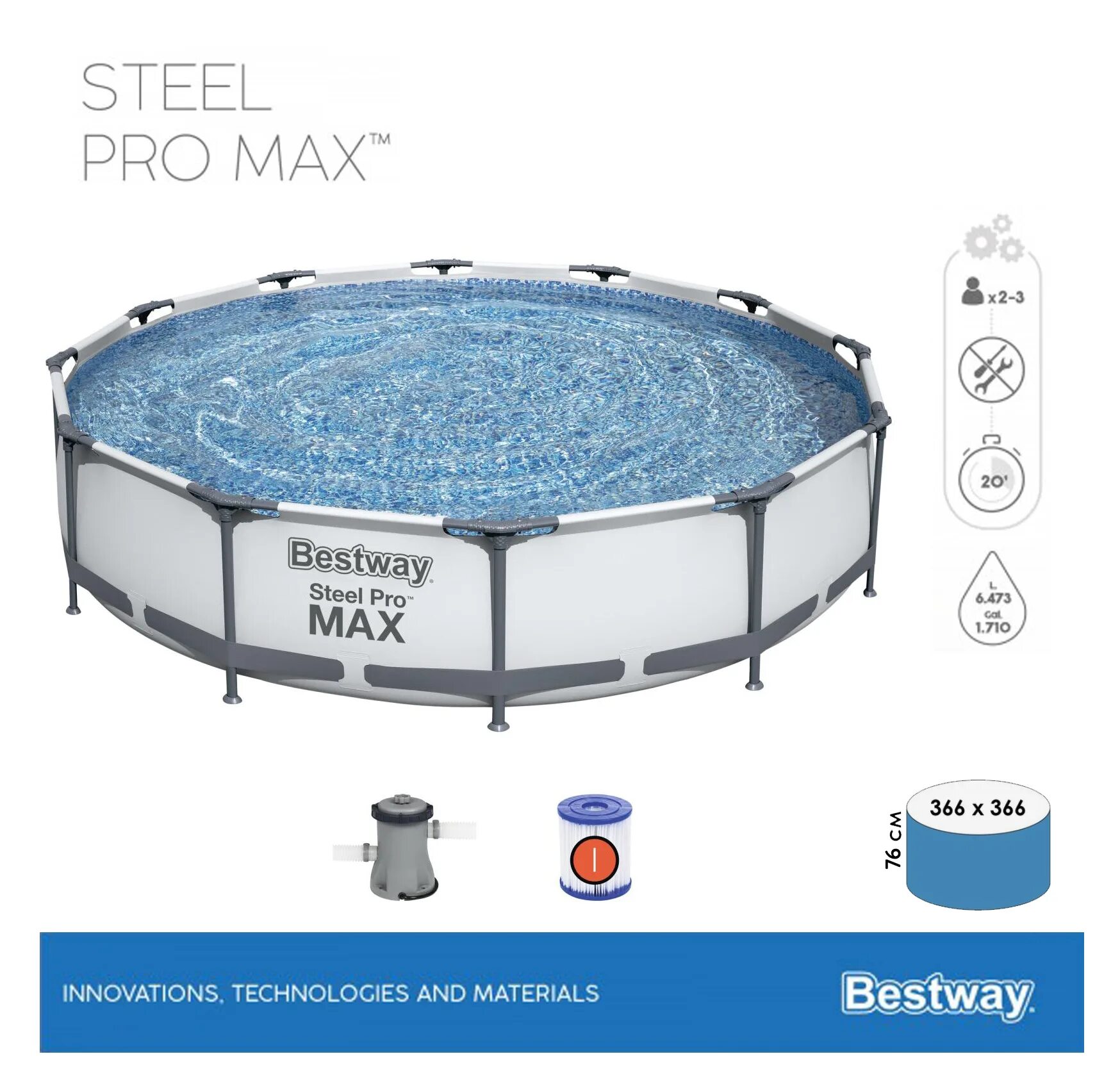 Steel pro max 56418. Каркасный бассейн bestway 56416. бассейн бествей круглый 300 на 100. steel pro мах 366 х 100 см. 56416 bestway.
