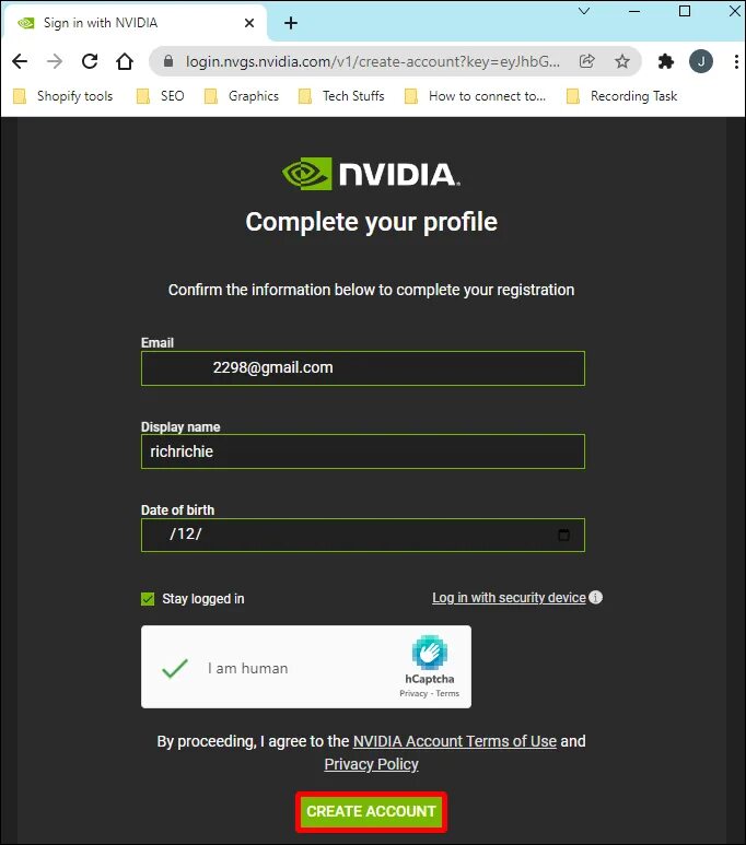 Geforce now зарегистрироваться