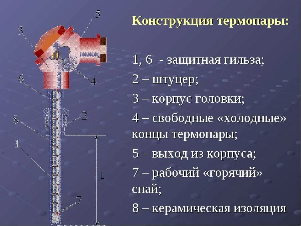 Термопара схема устройства. Датчик термопара состав. Устройство датчика термопары. Термопара ТХК принцип действия. Почему по сравнению с жидкостным термометром термопару