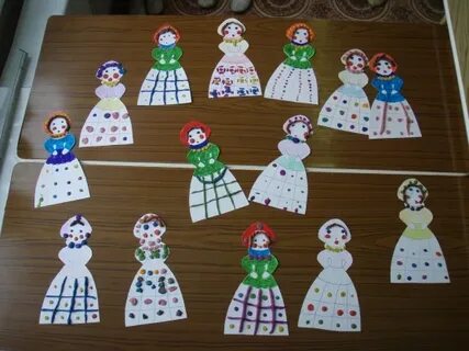 Народная игрушка вторая младшая группа