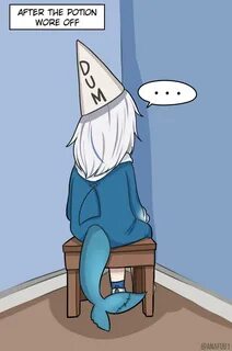 Смешные комиксы,веб-комиксы с юмором и их переводы,Gawr Gura,Гавр Гура,Holo...