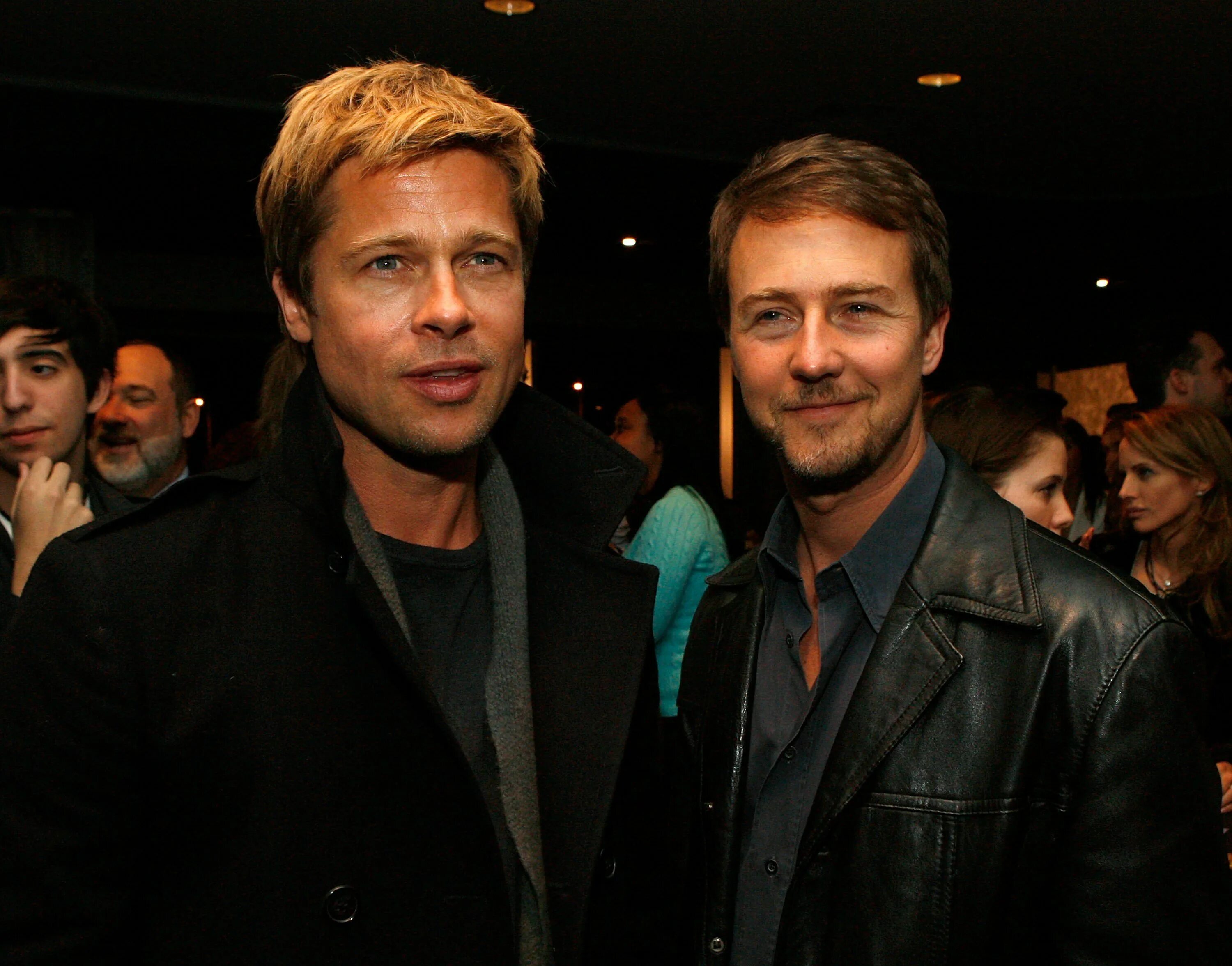 Нортон питт. Нортон и Питт. Brad Pitt and Edward Norton.