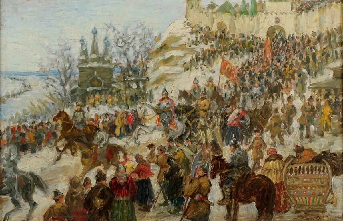 Поход второго ополчения на москву в 1612 карта. Рисунки нижегородское ополчение. Купно заедино. Хоругви ополчений 1812. Нижний новгород ополченцы.