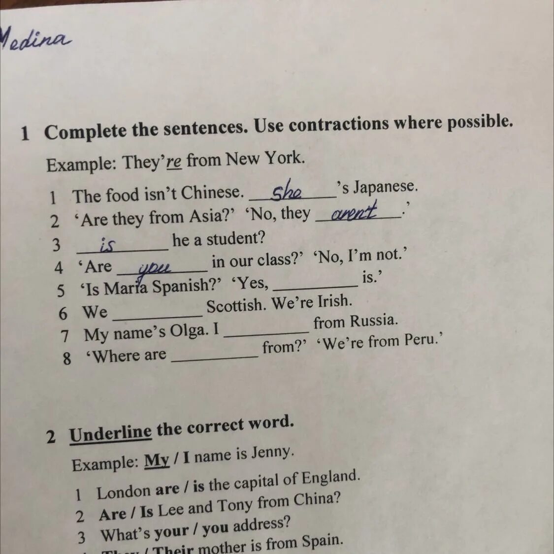 Use contractions. Contractions where possible.