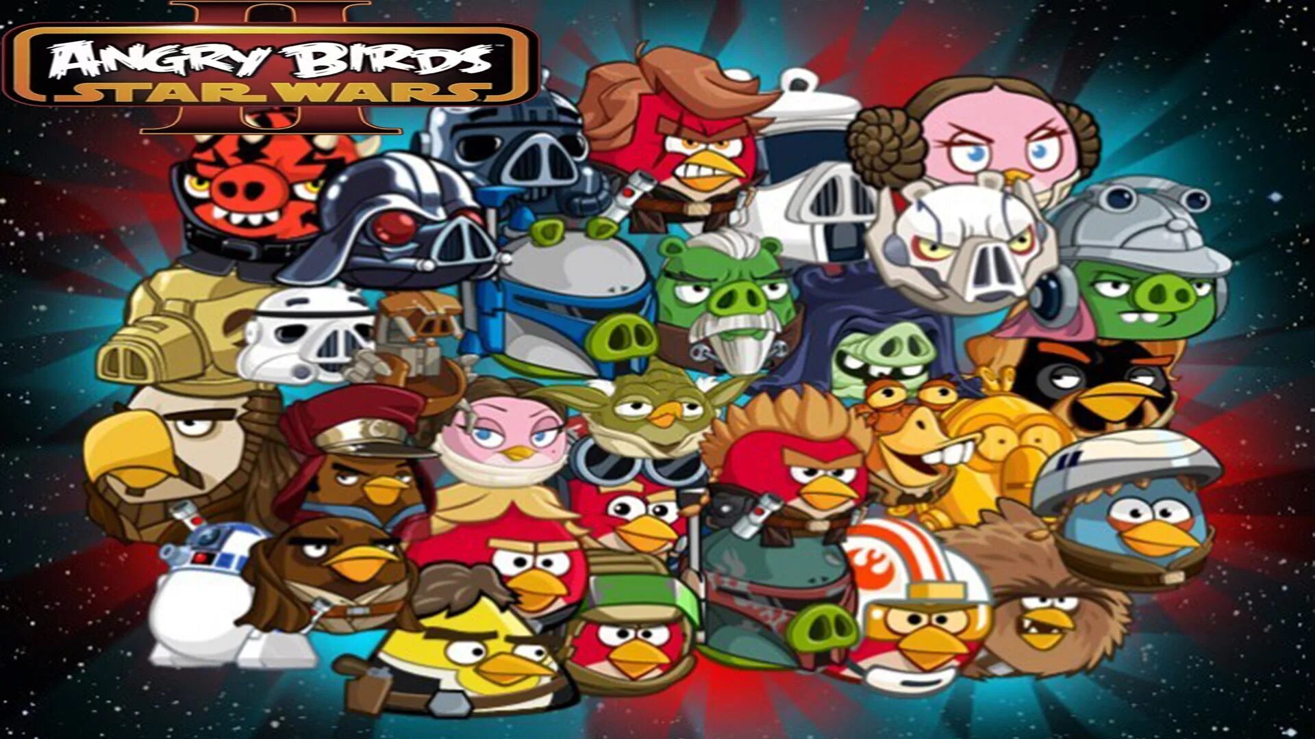 Ангри берс старый. Энгри Бердс Стар ВАРС 2 птички. Игра Angry Birds Star Wars 1. Энгри бердз Звездные войны 2. Ангри Берл Звездные войны.