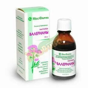 Настойка валерианы успокоительное