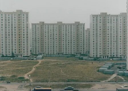 Поле панельных домов