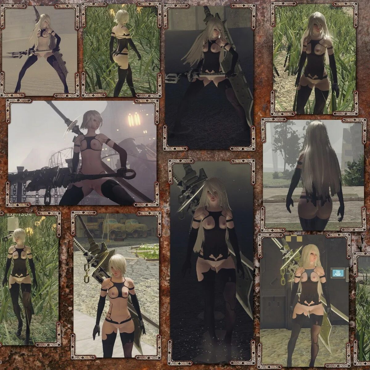 Nier Automata Мод На Голую 2b