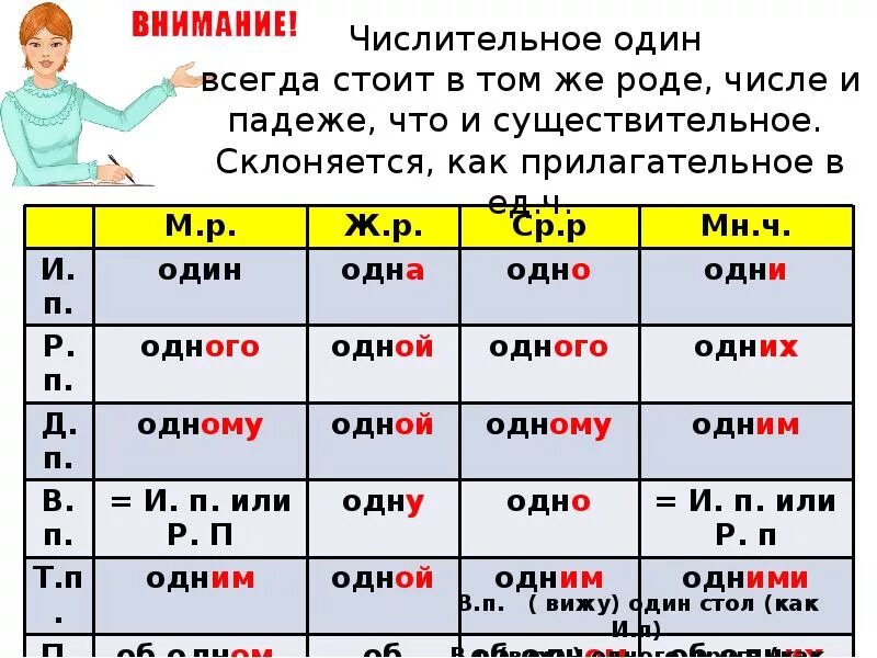 Род числительного четыре. Склонение числительных. Просклонять числительные один. Что склоняется по падежам. Склонение числительных одн н.