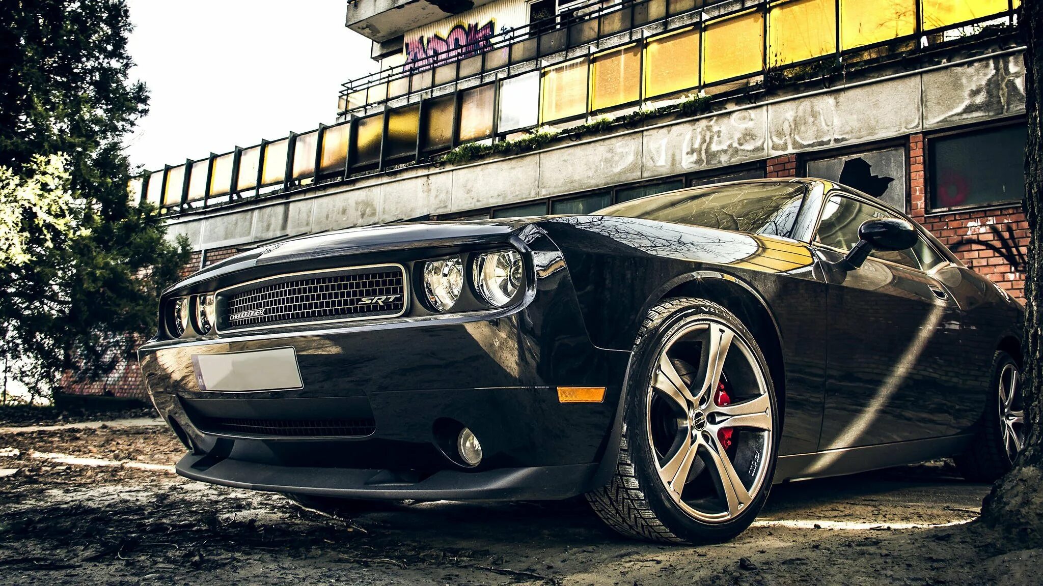 Пацанские рабочий стол. Dodge Challenger srt. Додж Челленджер тюнингованный.