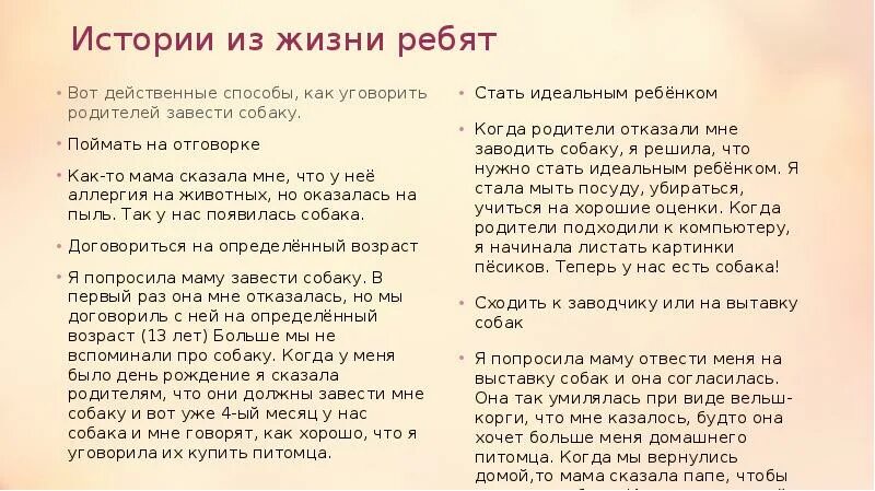 Как попросить маму чтобы она. Как заставить родителей завести собаку. Как выпросить у родителей собаку. Как уговорить родителей на щенка. Как уговорить маму завести собаку.