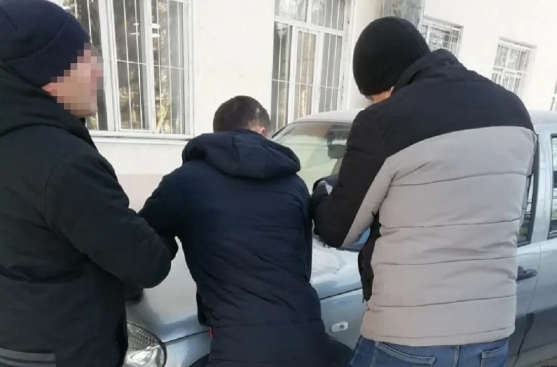 Задержание подозреваемого в преступлении