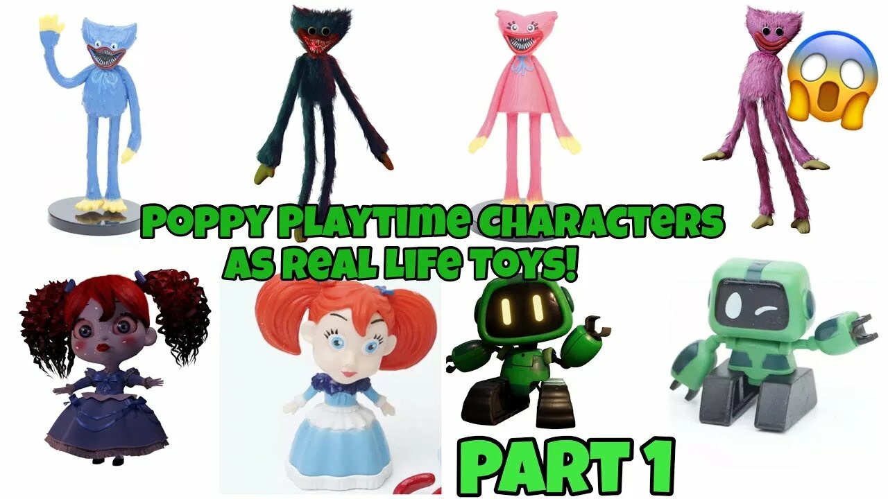 Все персонажи из poppy playtime 3 часть