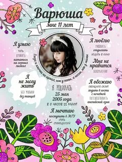Постер дочке