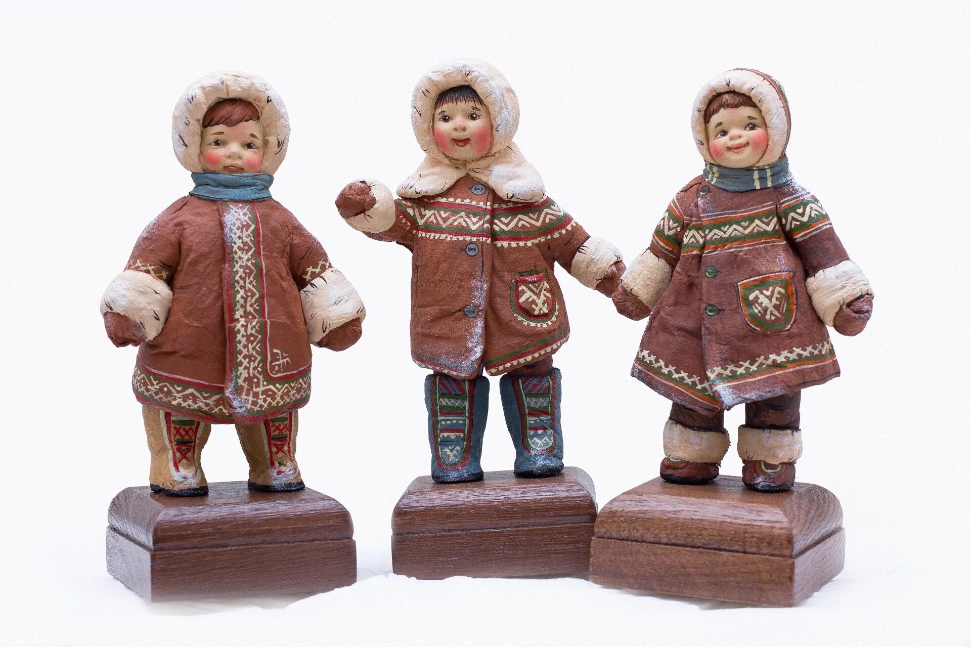 Костюм народов севера. Фигурка чукчи. Чукча своими руками. Куклы народов севера. Чукча своими руками.