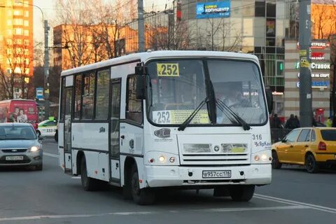 252 автобус спб
