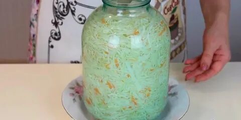 Вкусная квашеная капуста с уксусом