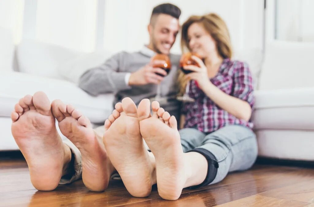 Couples feet