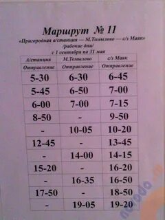 Расписание автобусов 91 горный щит