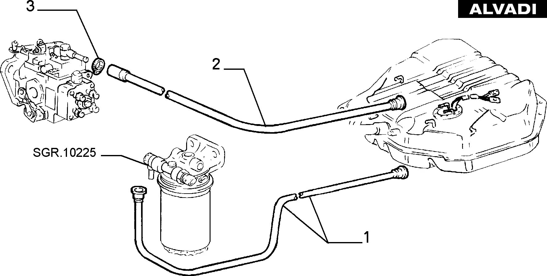 Use levitator to connect fuel tank pipelines