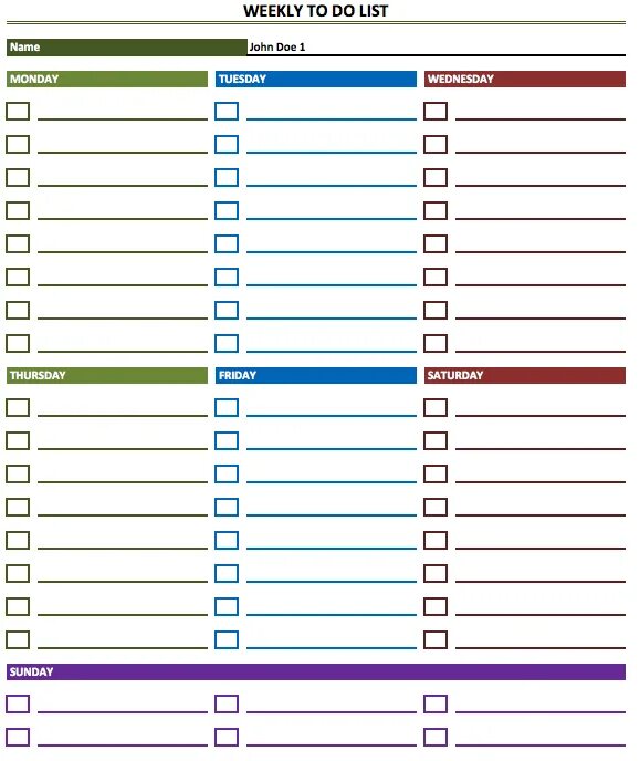 Single list. Weekly to do list шаблон. Календарь to do list. To do list программа. To do list шаблон на месяц.