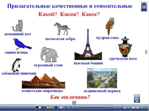 Относительные и качественные прилагательные упражнения 6 класс. Качественные прилагательные картинки. относительные прилагательные картинки.