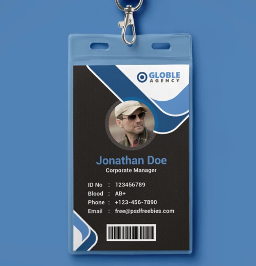 Id card size. Id card. id card design. id card template. employee id card.