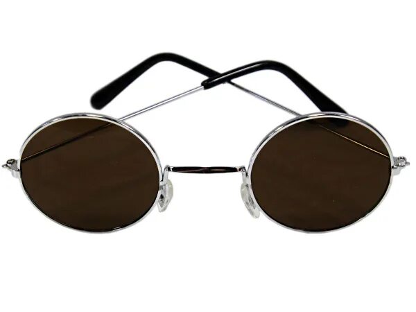 Vintage John Lennon round eyeglasses unisex fashion in black Etsy