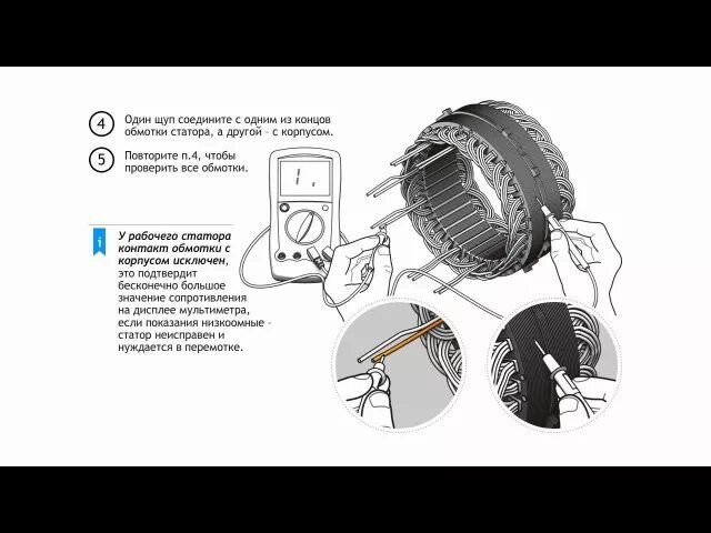 Как проверить статор мультиметром. Прозвонка обмотки статора генератора. прозвонить статор генератора. проверка обмоток статора генератора мультиметром. сопротивление обмоток статора генератора.