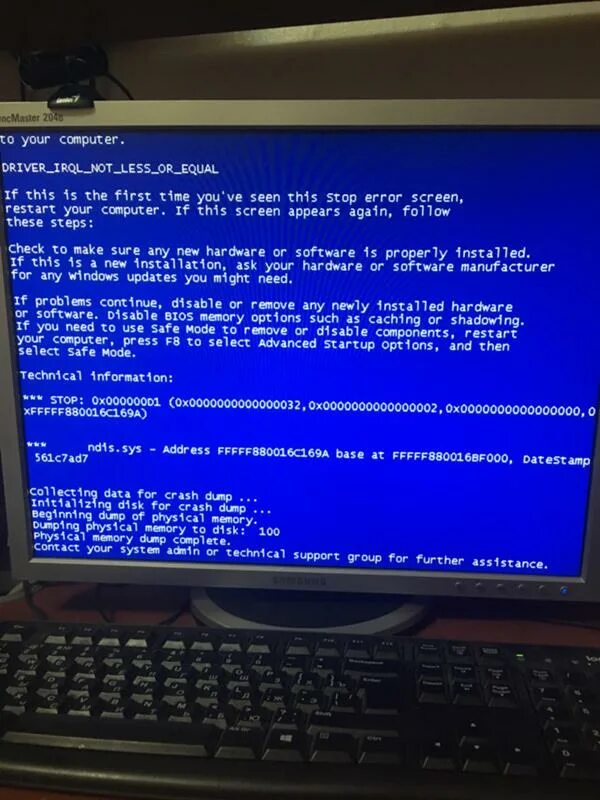 Ошибка IRQL_not_less_or_equal. Синий экран Driver_IRQL_not_less_or_equal. Ошибка Driver_IRQL. Ошибка драйвера синий экран.