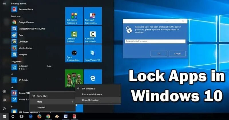 Шлюз windows 10. Windows app Lock. Lock app Windows 10 что это. Dallas Lock блокировка экрана Windows 10. How to Lock certain softwares Windows 11.